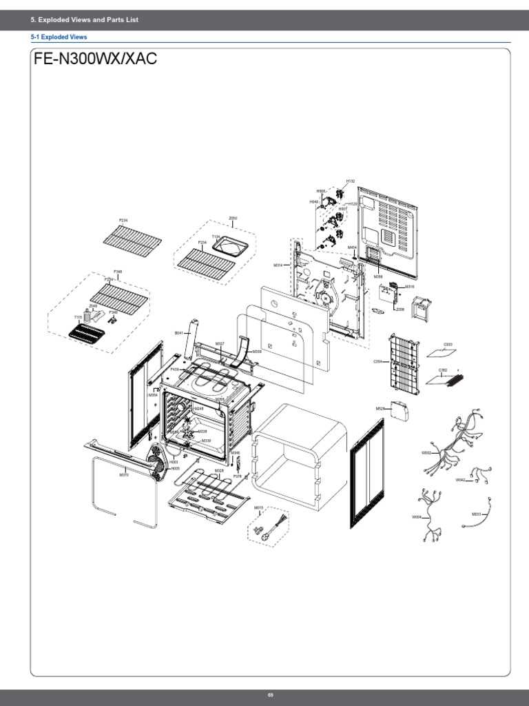 samsung stove parts diagram