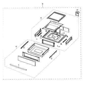 samsung stove parts diagram