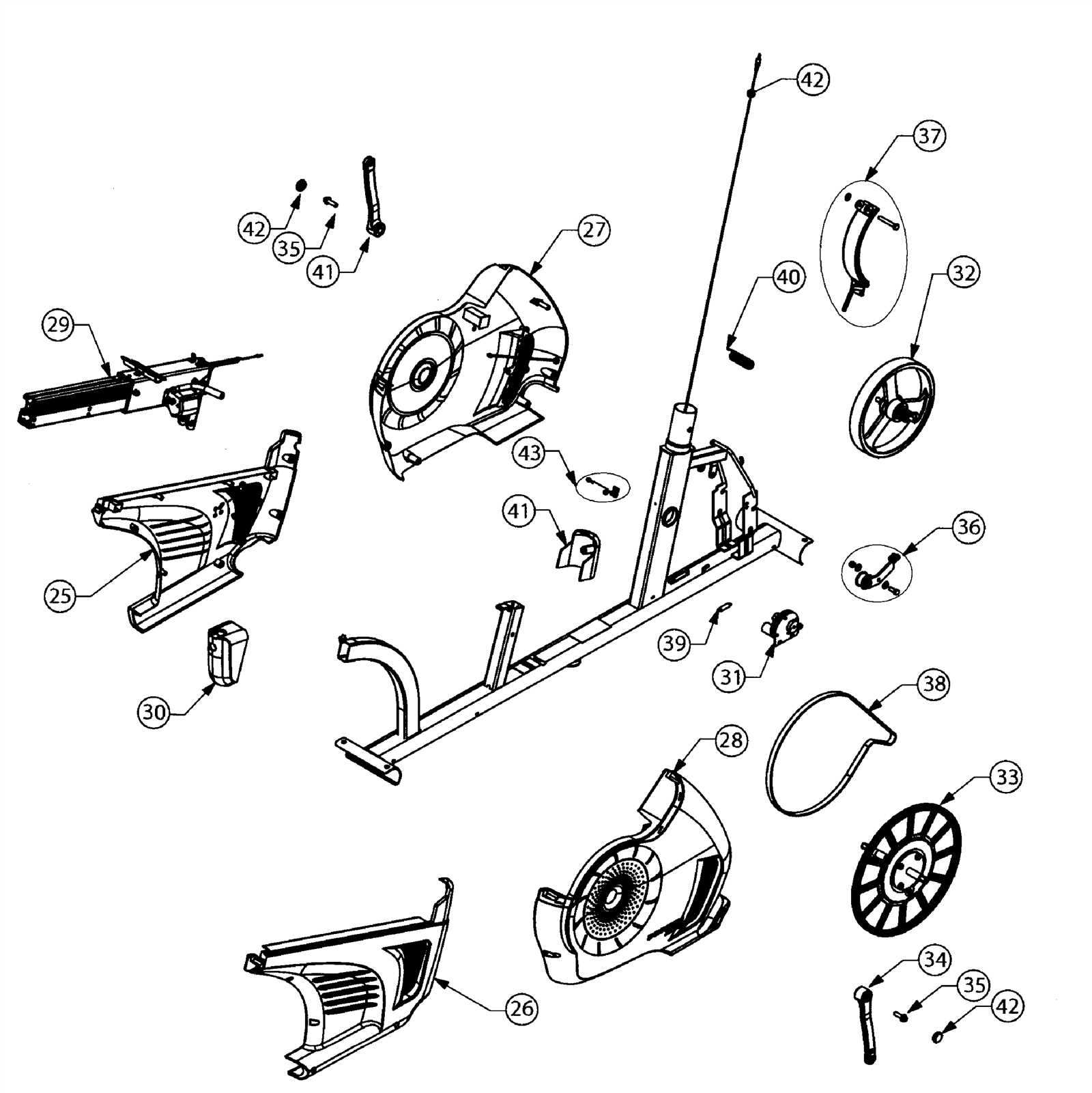 schwinn bike parts diagram