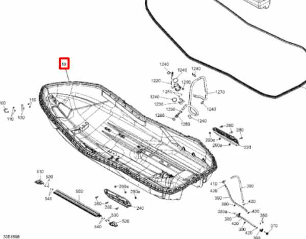 sea doo spark parts diagram