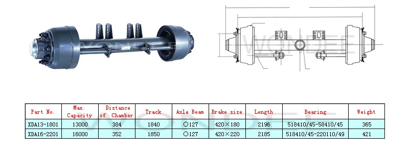 semi trailer parts diagram