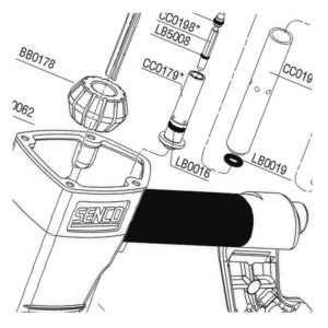 senco finishpro 35 parts diagram