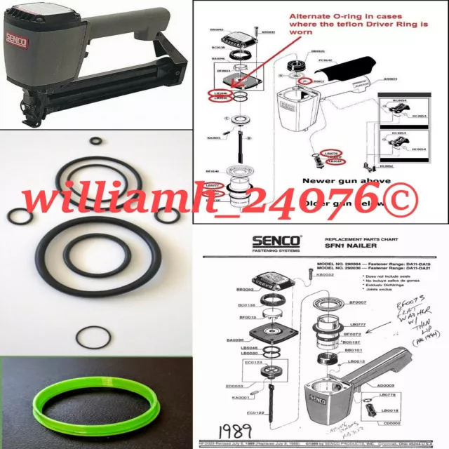 senco finishpro 35 parts diagram