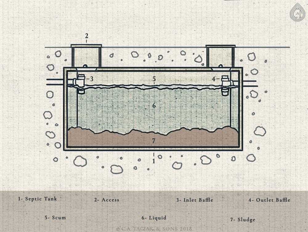 septic system parts diagram