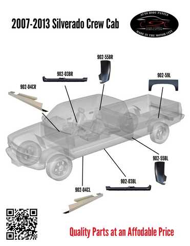 silverado interior parts diagram