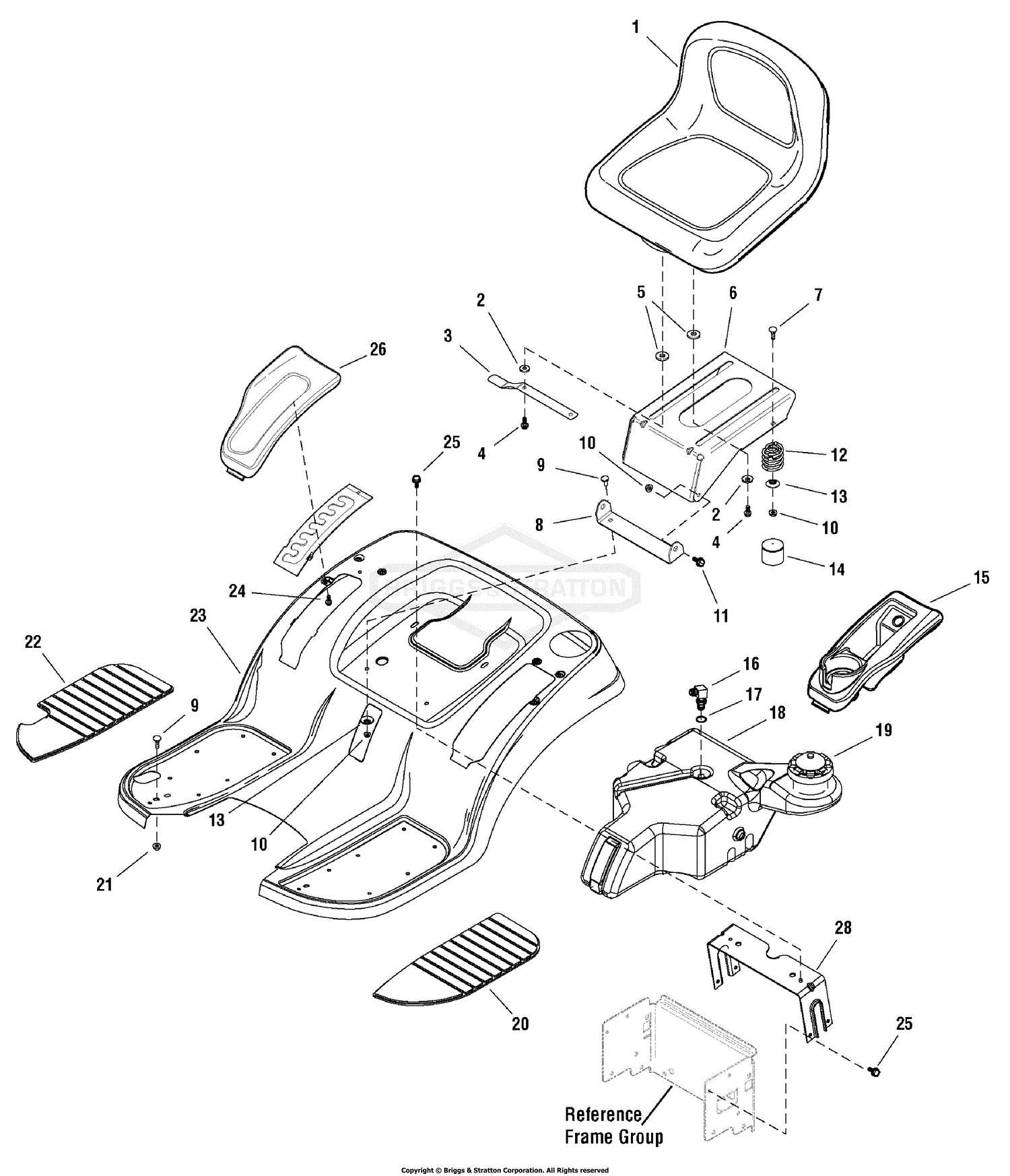 snapper lt200 parts diagram