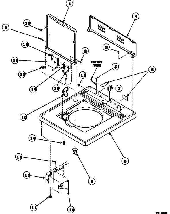 speed queen washer parts diagram