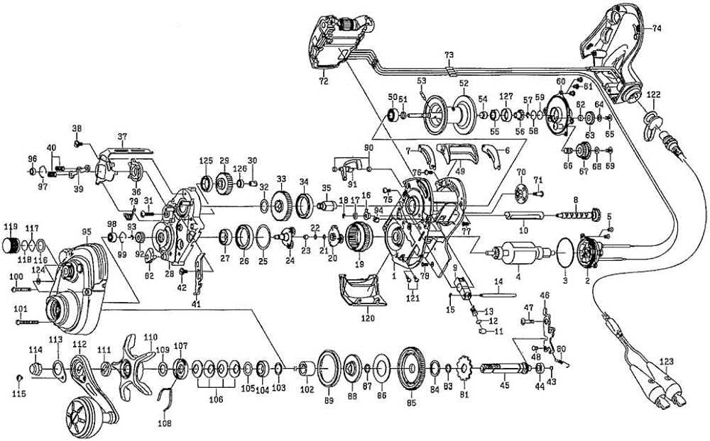 spinning daiwa reel diagrams & parts lists