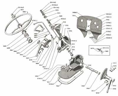 steering ford tractor parts diagram