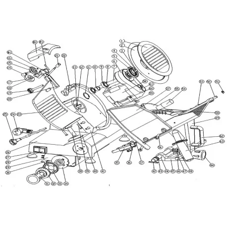 stihl br 350 parts diagram