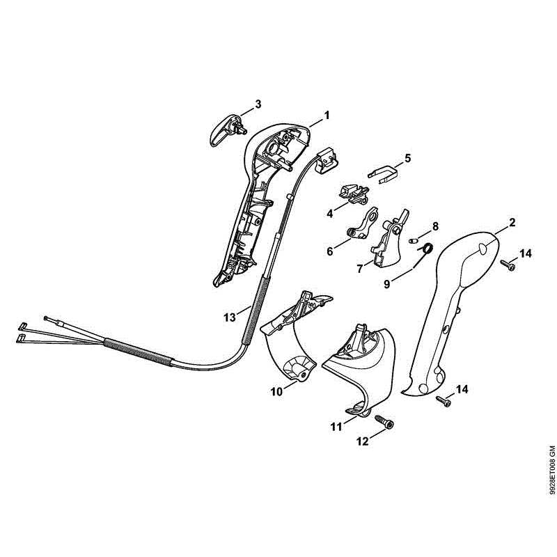 stihl br600 parts diagram