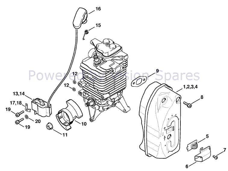 stihl br600 parts diagram