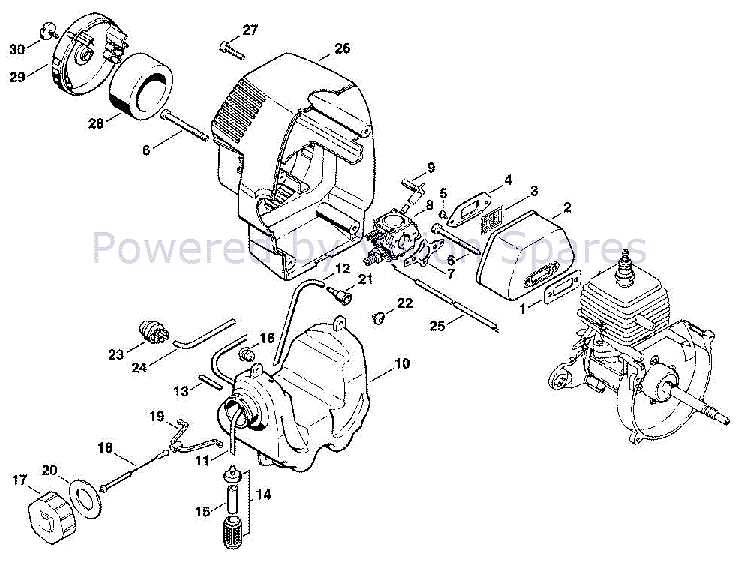 stihl fs44 parts diagram