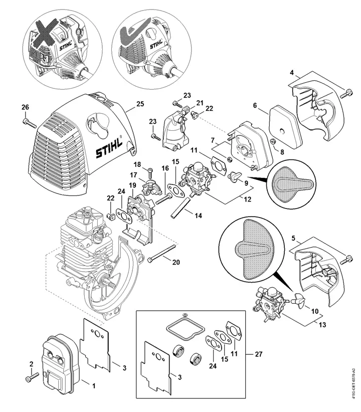 stihl ht101 parts diagrams