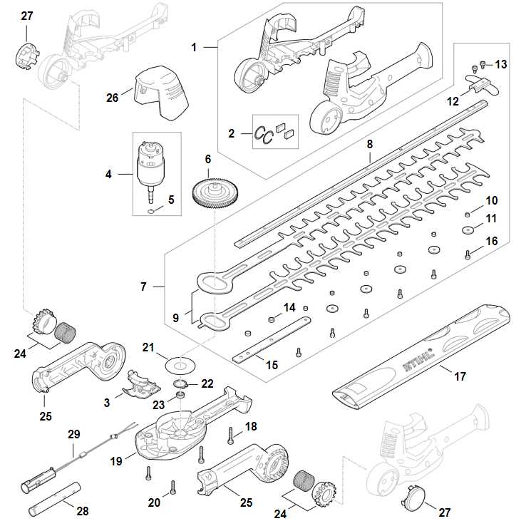 stihl km 56 parts diagram