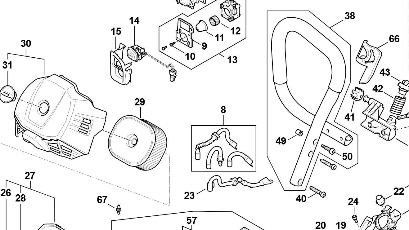 stihl ms261c parts diagram