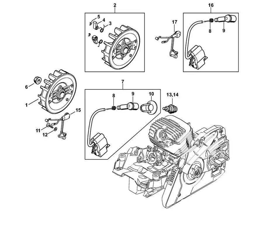 stihl ms361 parts diagram