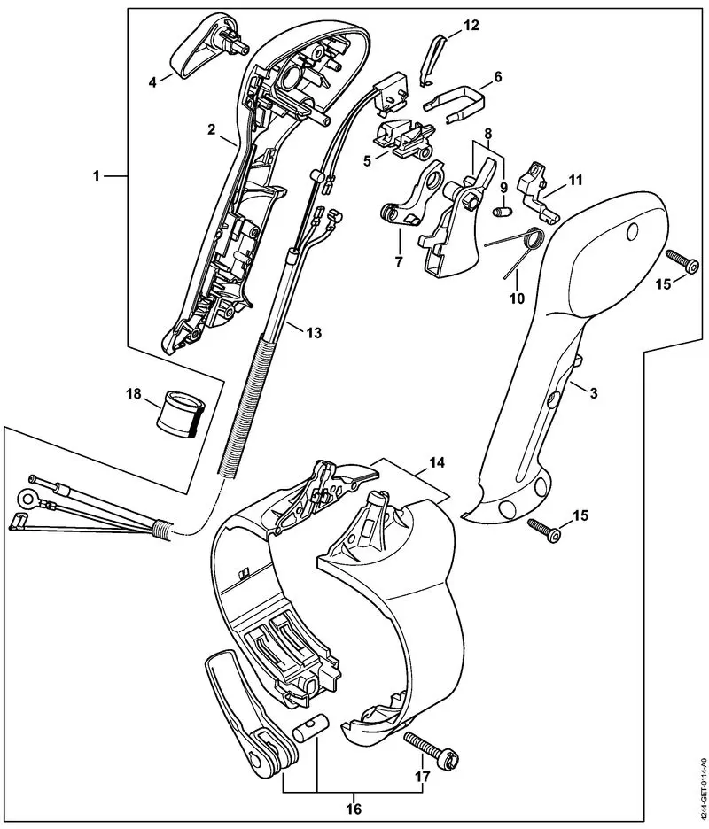 stihl sh86c parts diagram