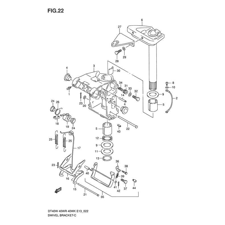 suzuki 9.9 outboard parts diagram