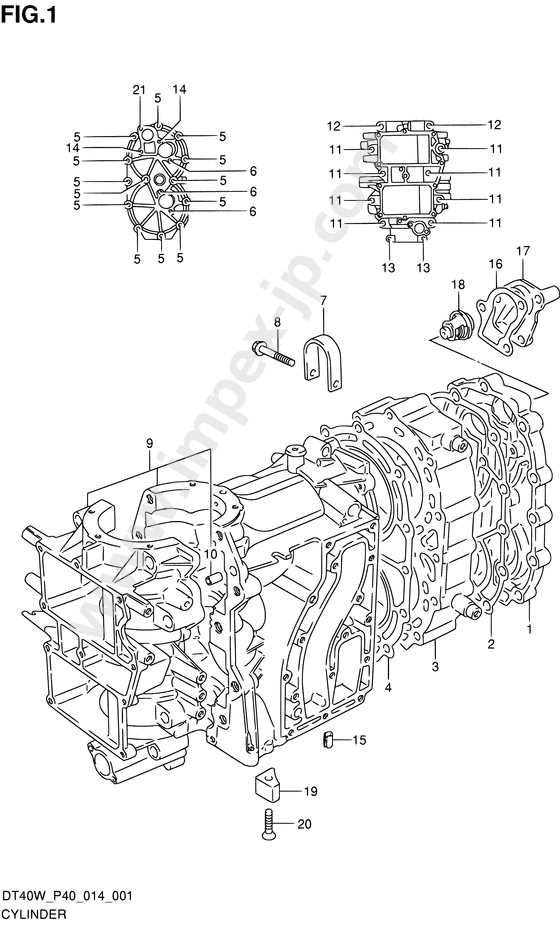 suzuki outboard parts diagrams