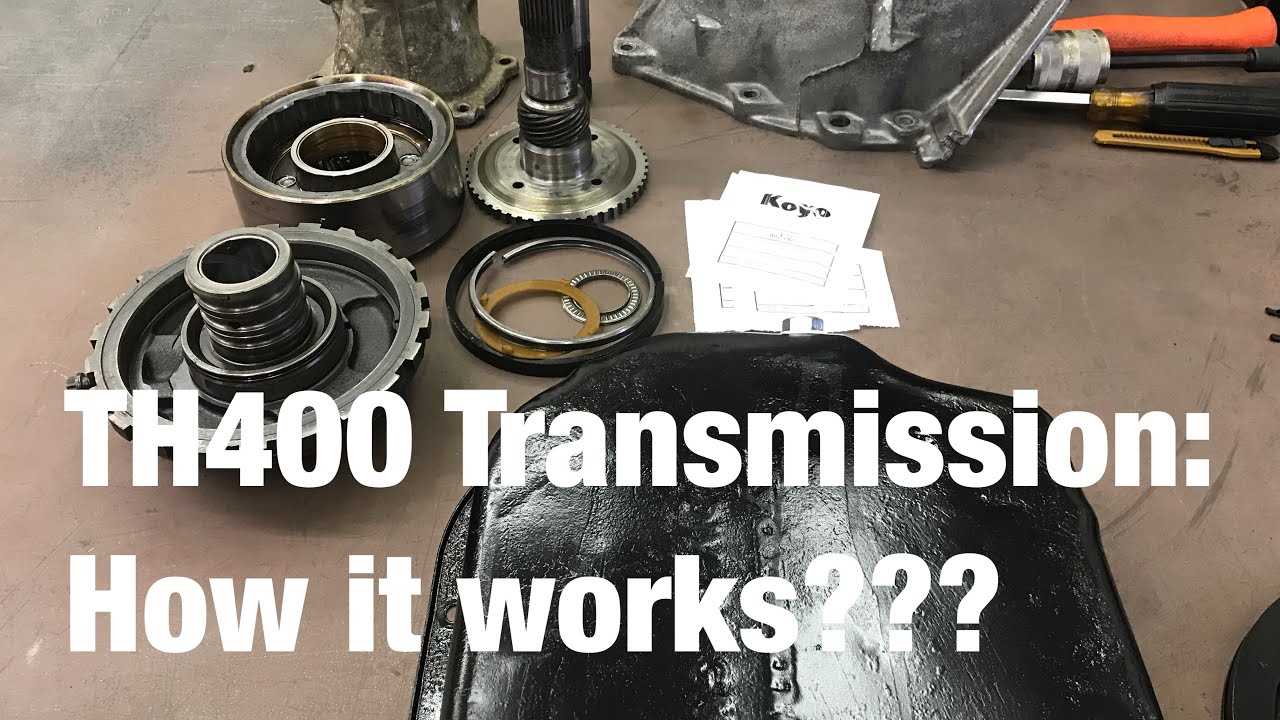 th400 transmission parts diagram