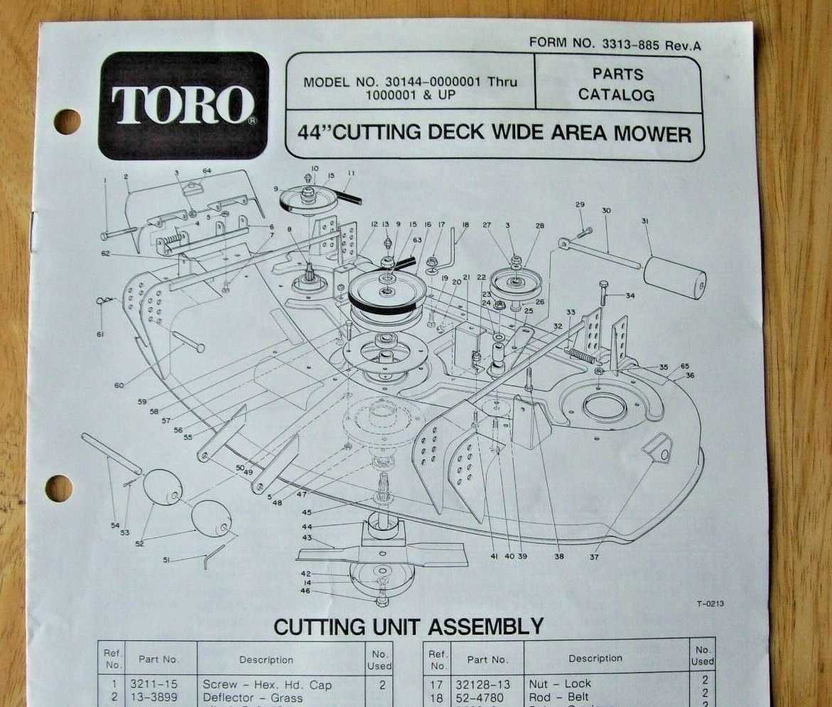 toro 22 recycler parts diagram