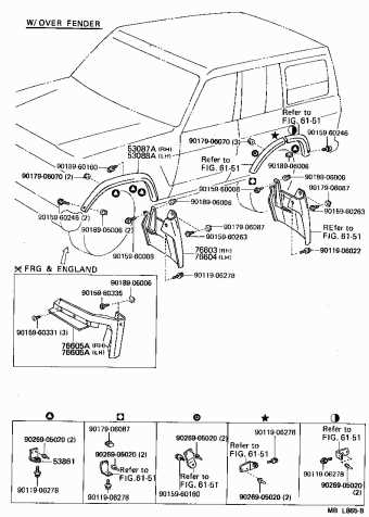 toyota land cruiser parts diagram