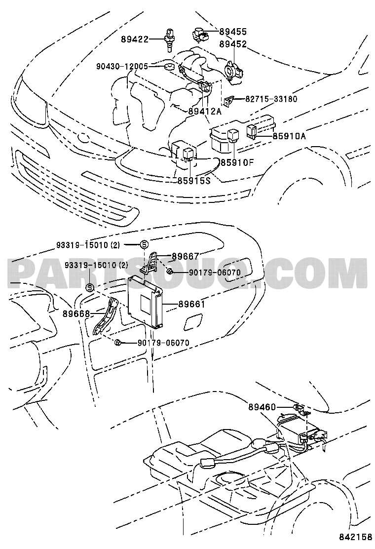 toyota solara parts diagram