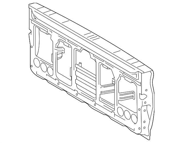 toyota tacoma tailgate parts diagram