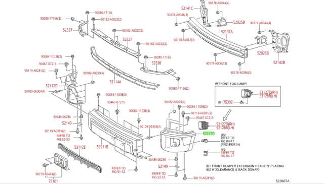 toyota tundra body parts diagram