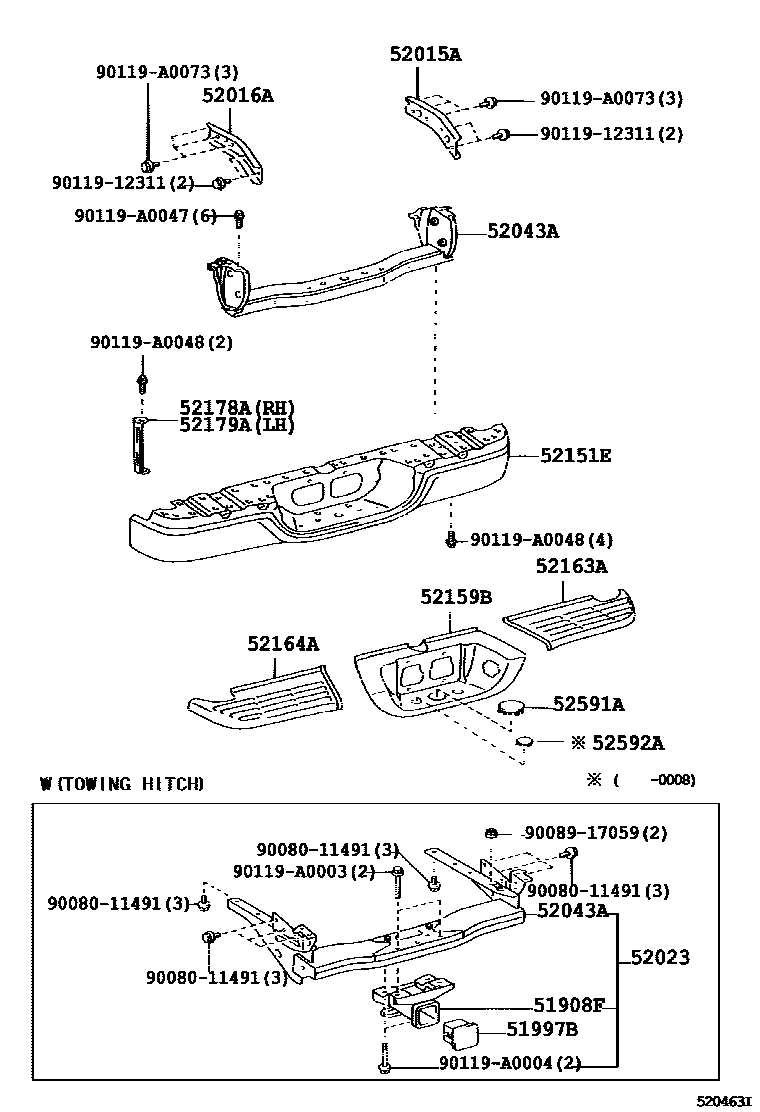 toyota tundra body parts diagram