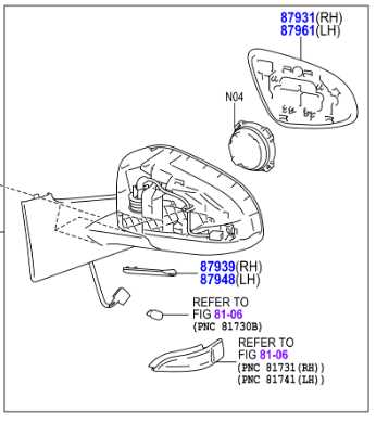 toyota yaris parts diagram