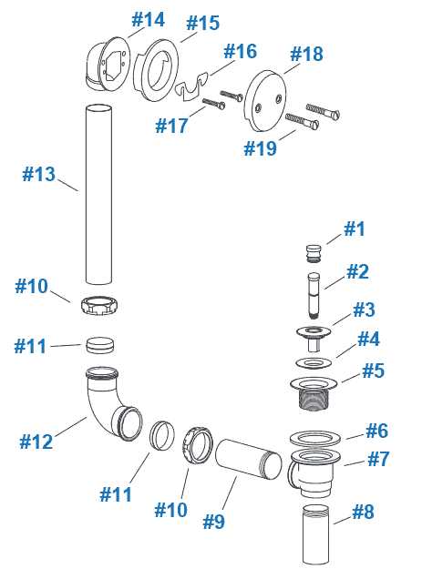 tub parts diagram