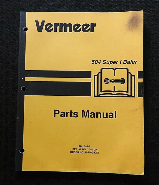 vermeer 504 parts diagram