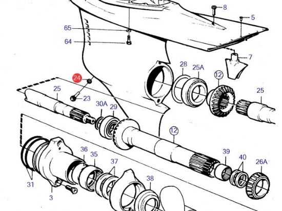 volvo penta dps b parts diagram