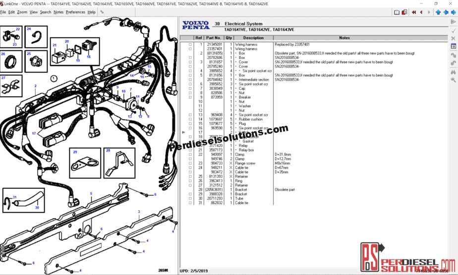 volvo penta parts diagram