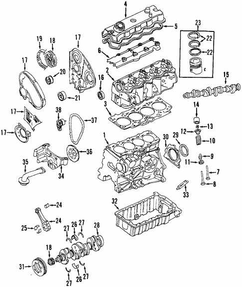 vw beetle engine parts diagram