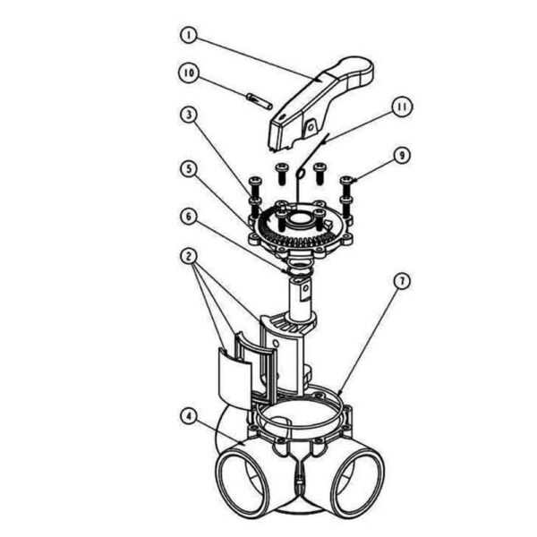 water valve parts diagram