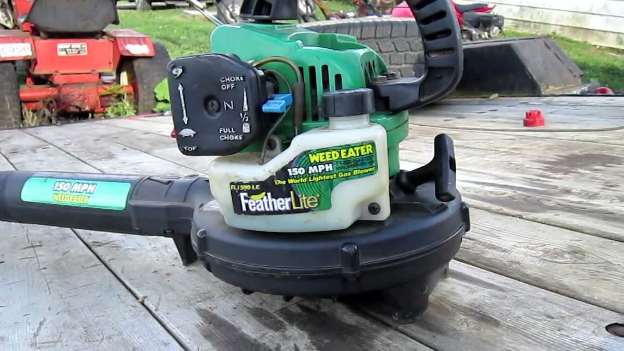 weed eater blower parts diagram