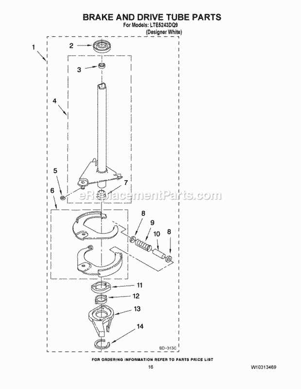 whirlpool cabrio parts diagram