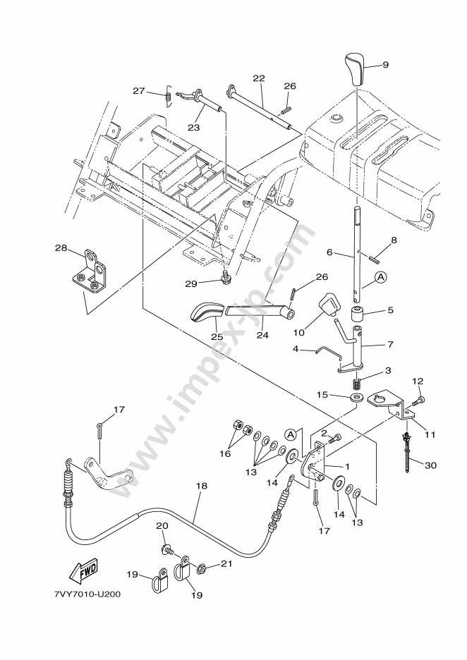 yamaha snowblower parts diagram