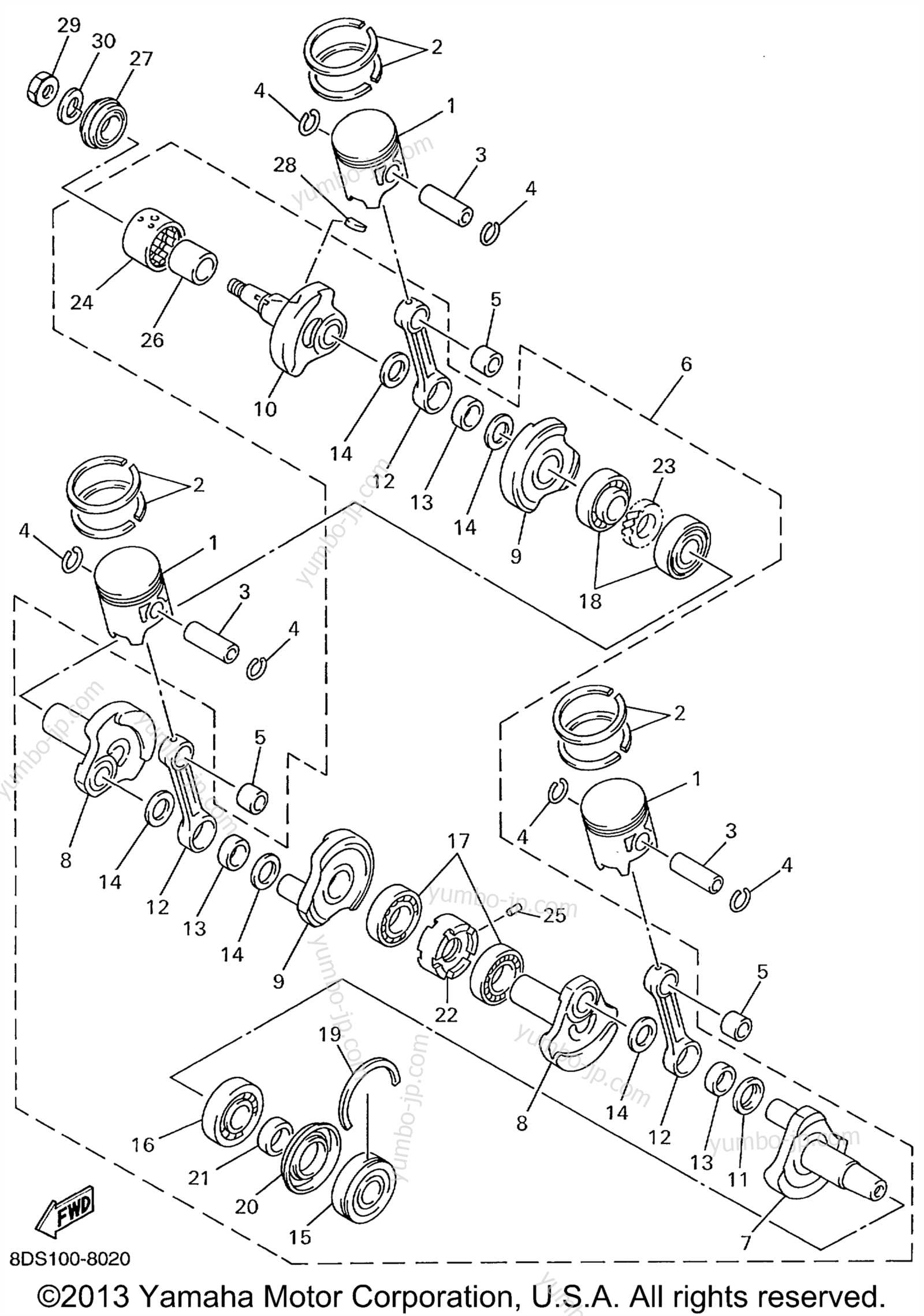 yamaha vmax parts diagram