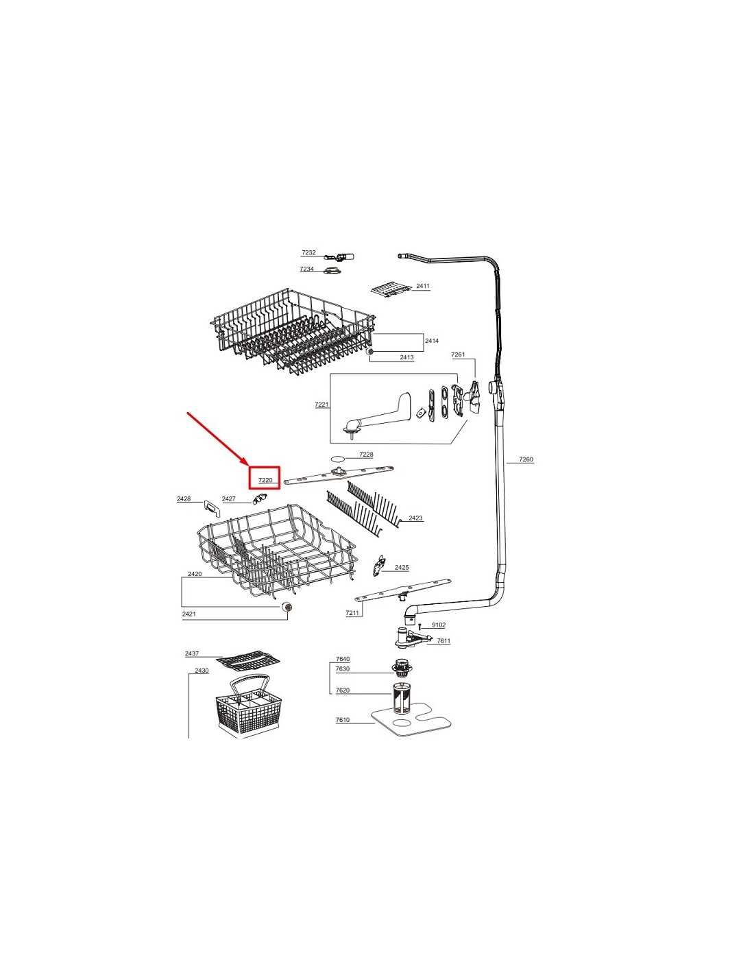 kenmore elite dishwasher 665 parts diagram