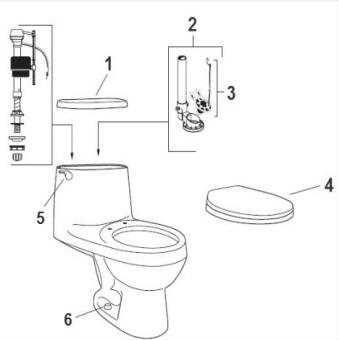 american standard cadet 3 parts diagram