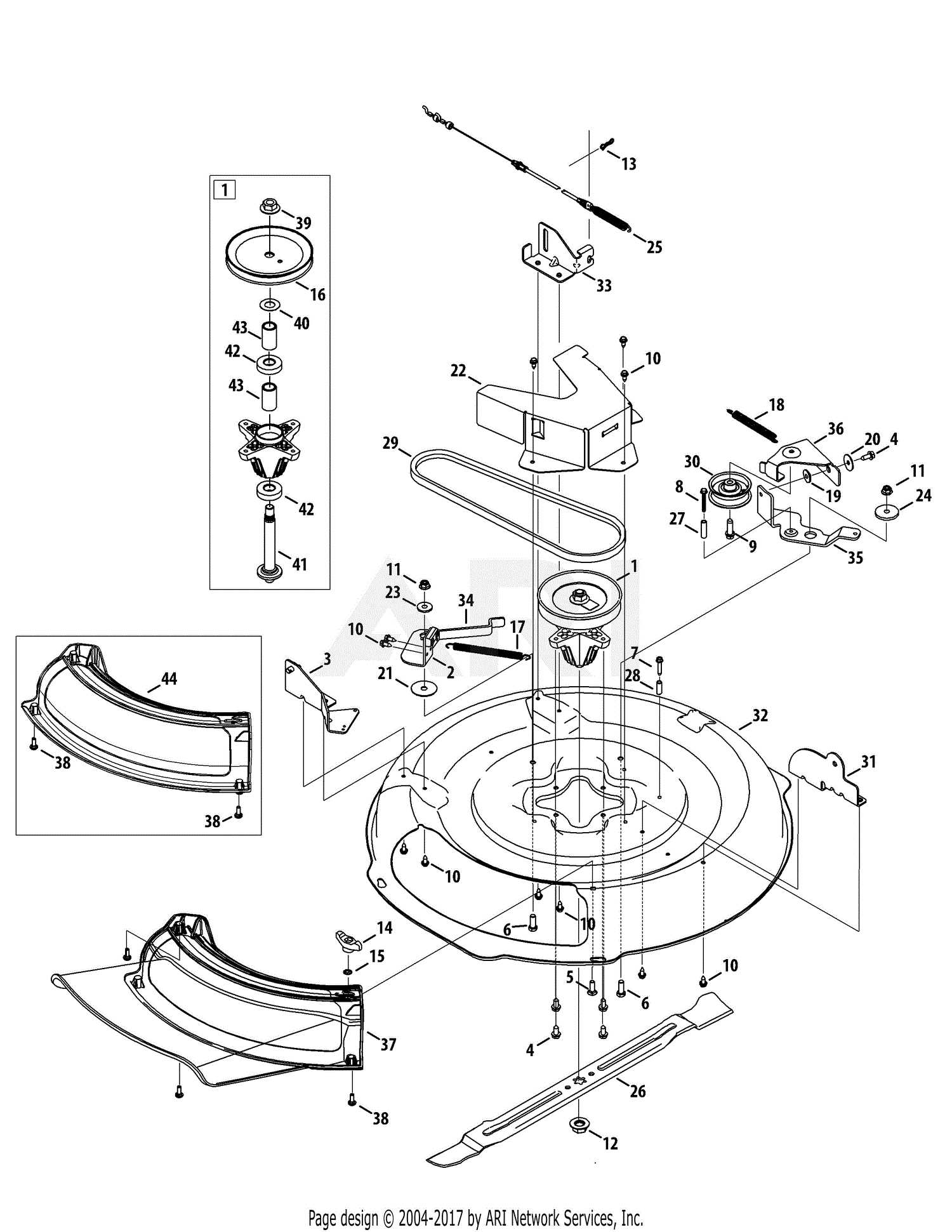 troy bilt parts diagram