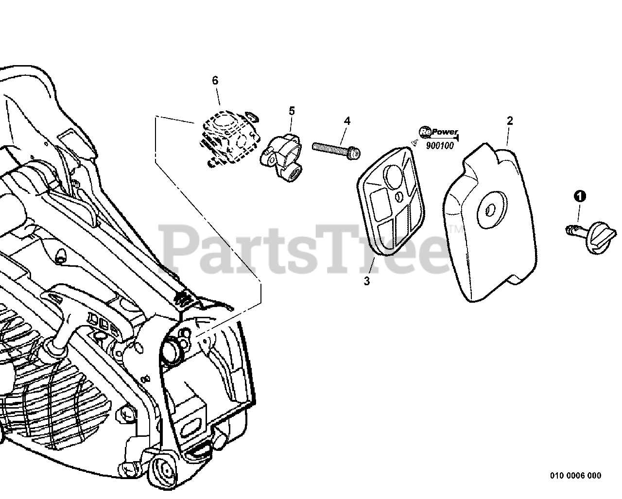 stihl ms 193 t parts diagram