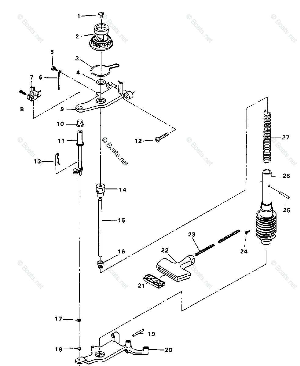 chrysler outboard parts diagram