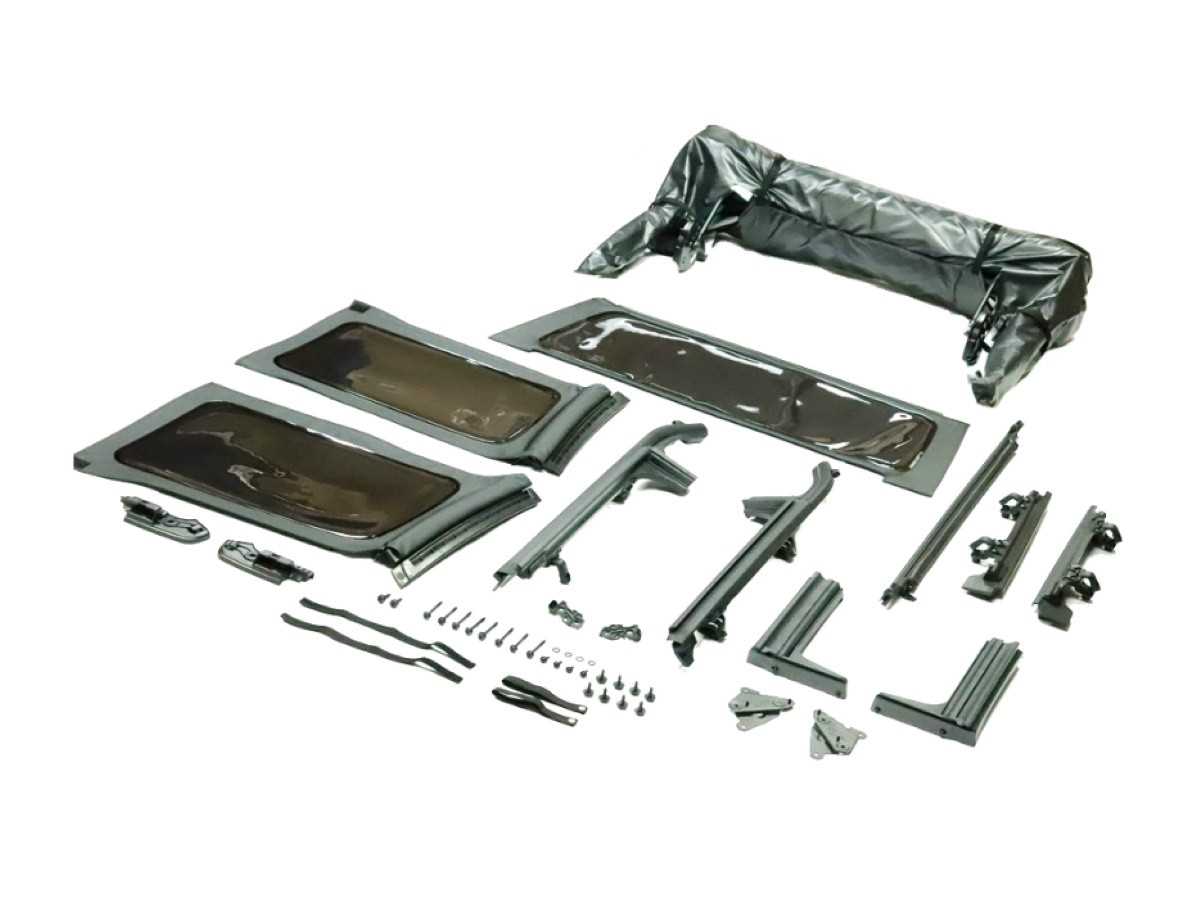 jeep wrangler soft top parts diagram