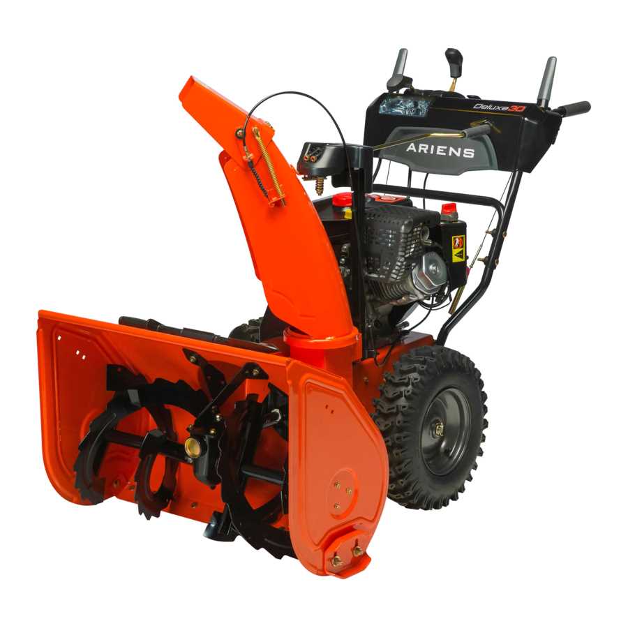 ariens 1028 snowblower parts diagram