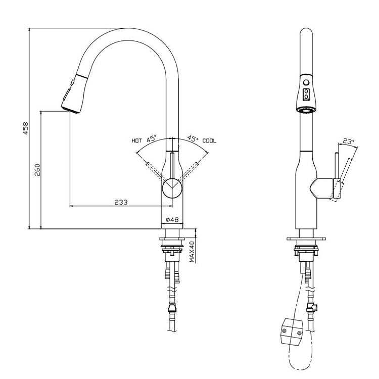 mixer tap parts diagram